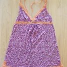 NWD Kensie Purple-Orange Polka Dot Pajama Camisole Tank Sleep Shirt Nordstrom
