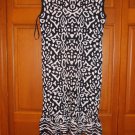 NWD Felicity & Coco Animal Print Jacquard Sweater Dress Large Nordstrom $118