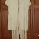 Vintage Emanuel Ungaro Butter Yellow Womens Pant Suit Size 4 / 38