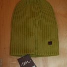 NWT TEA COLLECTION Winter Kids Stem Green Knit Hat S/M 5-7 NEW