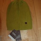 NWT TEA COLLECTION Winter Kids Stem Green Knit Hat XS/S 2-4 NEW