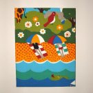 'Sunning in Sydney' - Limited Edition Fabric Wall Hanging