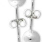Sterling Silver Ball Earrings
