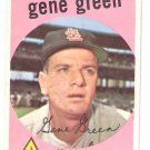1959 Topps baseball #37 Gene Green