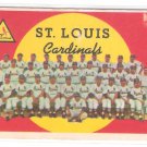 1959 Topps baseball #223 St Louis Cardinals cl