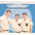 1959 Topps baseball #74 Lemon Lavagetto sievers