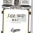 2005 Donruss Prime Patches Portraits Milton Bradley auto