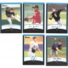 2001 Bowman Gold Card lot