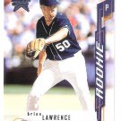 2001 Leaf Rookies and Stars #197 Brian Lawrence RC