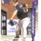 2001 Leaf Rookies and Stars #195 Bret Prinz RC