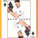 2000 Pacific Invincible Aces of the Diamond #9 Brad Penny