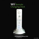 NINTENDO WII REMOTE CONTROL PU CHARGING DOCK + BATTERY