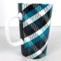 Starbucks Tartan Plaid Tall 16 oz Coffee Mug 2015 Green Black White