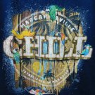 Margaritaville Cancun CHILL T-shirt L Blue Parrots Chilling Out