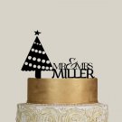 Custom wedding Cake Topper, Personalized Topper with last Name