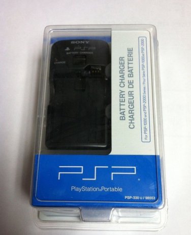 New Sony PSP-330 Playstation Genuine Battery Charger For PSP 1000 2000 USA