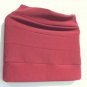 AGACI Mini Skirt Stretch Size Medium Red Wine Color Made In USA NWT