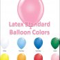 Latex Balloons - Standard