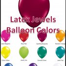 Latex Balloons - Jewels