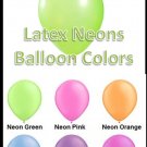 Latex Balloons - Neons
