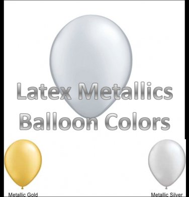Latex Balloons - Metallics