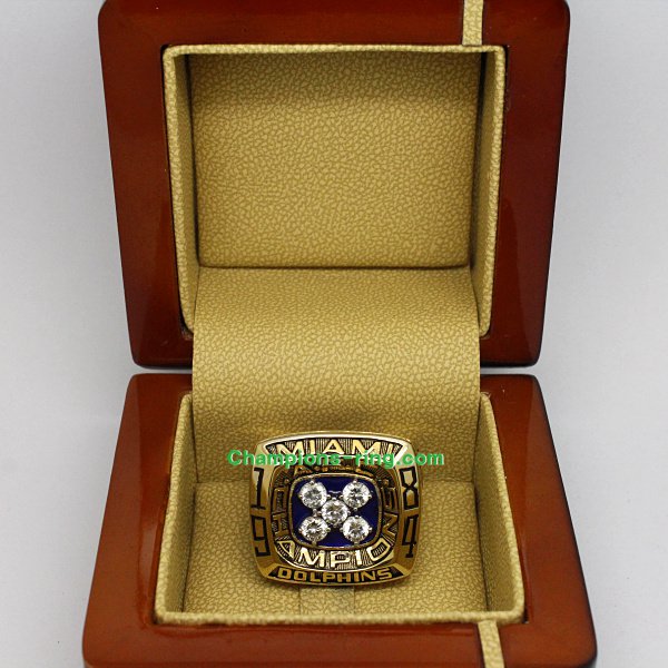 1984 Miami Dolphins AFC American Football Championship Ring