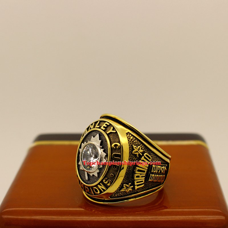 1967 Toronto Maple Leafs Stanley Cup Hockey Championship Ring