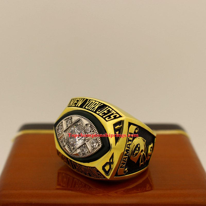 1968 New York Jets Super Bowl III Football Championship Ring