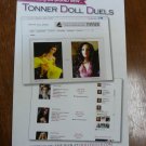 Tonner Dolls Website & Duels 9" x 6" Large Promo Post Card Postcard Beautiful