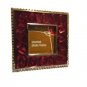 NEW 2 x 2  Purple or Dark Pink Enamel Picture Frame w/ Crystal Trim Photo 2x2