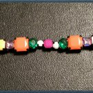 Multi-Color Rhinestone Bracelet