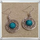 Teal Stone Earrings