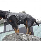 On Sale: (M/L) High Quality Warm K9 Winter Jacket w Fleece Lining, 17.5", Black