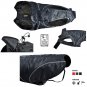 On Sale: (XS) High Quality Dog Rain Jacket / All-Year Jacket, 10", Black Weather Resistant