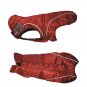 On Sale: (L) Warm Dog Winter Jacket w/ Fleece Lining, 19-3/8" Red