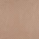 Light Brown Suede Upholstery Fabric By The Yard | Embroidered Dots | Pattern #: B153