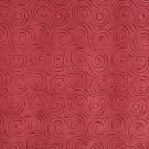 54"" B304 Red, Abstract Swirl Microfiber Upholstery Fabric By The Yard