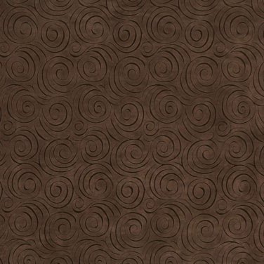 54"" B305 Brown, Abstract Swirl Microfiber Upholstery Fabric By The Yard