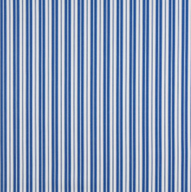 54"" B461 Blue Ticking Striped Indoor Outdoor Marine Scotchgard Acrylic Upholstery Fabric By The Yar