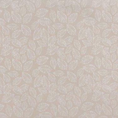 B623 Beige, Floral Leaf Jacquard Woven Upholstery Fabric By The Yard | 54"" Wide