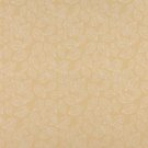 B626 Gold, Floral Leaf Jacquard Woven Upholstery Fabric By The Yard | 54"" Wide