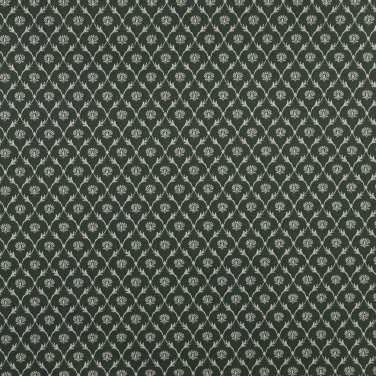 B637 Green, Floral Trellis Jacquard Woven Upholstery Fabric By The Yard | 54"" Wide