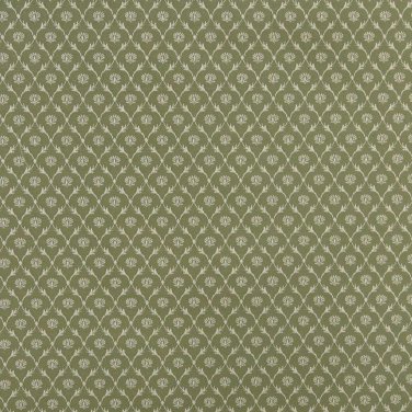 B640 Light Green, Floral Trellis Jacquard Woven Upholstery Fabric By The Yard | 54"" Wide