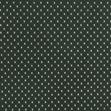 B646 Green, Diamond Jacquard Woven Upholstery Fabric By The Yard | 54"" Wide