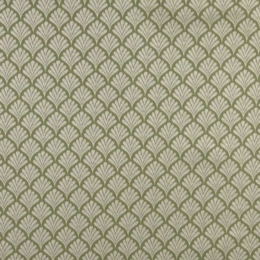 B658 Light Green, Fan Jacquard Woven Upholstery Fabric By The Yard | 54"" Wide