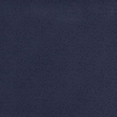 54"" C339 Dark Blue Swirly Scroll, Stain Resistant Microfiber Upholstery Fabric By The Yard