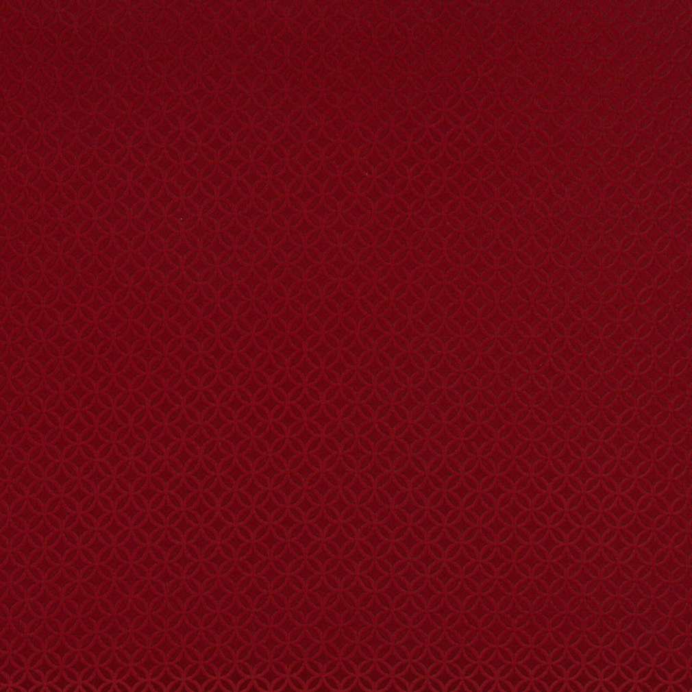 54"" C362 Burgundy Diamond/Circles Stain Resistant Microfiber