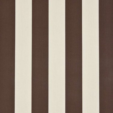 54"" D662 Brown, Striped Scotchgarded Outdoor Indoor Marine Fabric By The Yard