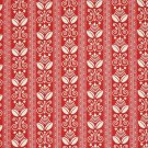 54"" D672 Red, Striped Scotchgarded Outdoor Indoor Marine Fabric By The Yard