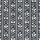 54"" D674 Dark Blue, Striped Scotchgarded Outdoor Indoor Marine Fabric By The Yard